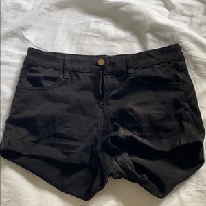 Black PacSun stretchy shorts